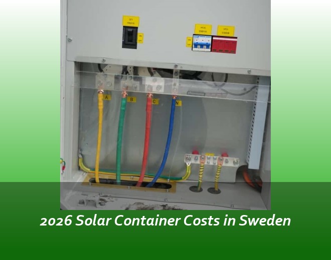 2026 Solar Container Costs in Sweden